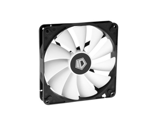 Вентилятор ID-COOLING WF-14025 140x140x25мм (60шт./кор, PWM, White & Black, 800-1600об/мин)  BOX