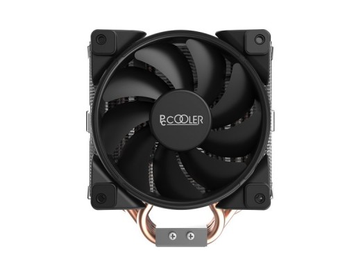 Кулер PCCooler GI-H58U CORONA R LGA2066/2011/1366/115X/775/AM4/3/3+/AM2/2+/FM1/2/2+ (10 шт/кор, TDP 240W, 120mm PWM SilentPro Red LED FAN, 5 тепловых трубок 8мм, 1000-1800RPM, 26,5dBa)