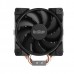 Кулер PCCooler GI-H58U CORONA R LGA2066/2011/1366/115X/775/AM4/3/3+/AM2/2+/FM1/2/2+ (10 шт/кор, TDP 240W, 120mm PWM SilentPro Red LED FAN, 5 тепловых трубок 8мм, 1000-1800RPM, 26,5dBa)