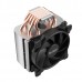 Кулер PCCooler GI-H58U CORONA R LGA2066/2011/1366/115X/775/AM4/3/3+/AM2/2+/FM1/2/2+ (10 шт/кор, TDP 240W, 120mm PWM SilentPro Red LED FAN, 5 тепловых трубок 8мм, 1000-1800RPM, 26,5dBa)