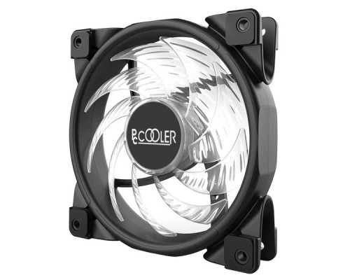 Вентилятор PCCooler HALO RGB 120x120x25мм (PWM, 40шт./кор, пит. от мат.платы и БП, 1000-2000 об/мин) Retail