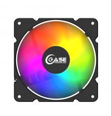 Вентилятор Powercase (M3LED) 5 color LED 120x120x25мм (100шт./кор, 3pin + Molex, 1150±10% об/мин) Bulk                                                                                                                                                    