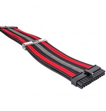 Комплект кабелей-удлинителей для БП 1STPLAYER BR-001 / 1x24-pin ATX, 1xP8(4+4)pin EPS, 2xP8(6+2)pin PCI-E, 2xP6-pin PCI-E / premium nylon / 350mm / BLACK & RED                                                                                           