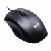 Мышь ACER OMW020 Wired USB Mouse, 800/1200/1600 dpi, Black