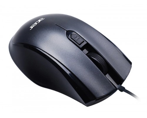 Мышь ACER OMW020 Wired USB Mouse, 800/1200/1600 dpi, Black