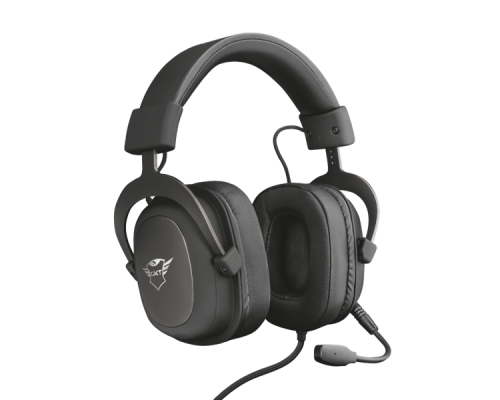 Гарнитура Trust Gaming Headset GXT 414 Zamak Premium, Stereo, 3x mini jack 3.5mm, Сlosed-back, Illuminated, Black [23310]