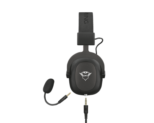 Гарнитура Trust Gaming Headset GXT 414 Zamak Premium, Stereo, 3x mini jack 3.5mm, Сlosed-back, Illuminated, Black [23310]