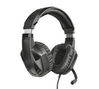 Гарнитура Trust Gaming Headset GXT 412 Celaz, Multiplatform, Stereo, 2x mini jack 3.5mm, Сlosed-back, Black [23373]                                                                                                                                       