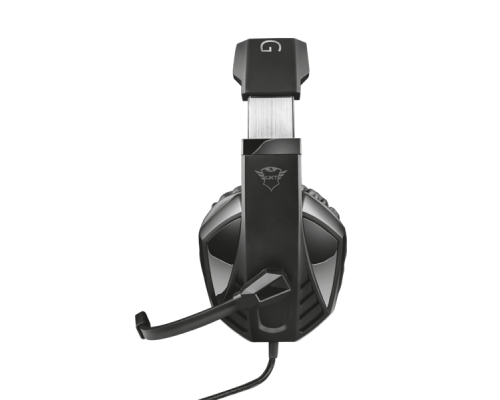 Гарнитура Trust Gaming Headset GXT 412 Celaz, Multiplatform, Stereo, 2x mini jack 3.5mm, Сlosed-back, Black [23373]