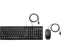 Комплект (клавиатура+мышь) Keyboard and mouse HP 160 Wired RUSS (black) cons                                                                                                                                                                              