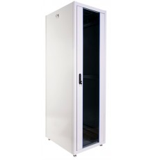 Шкаф телекоммуникационный напольный ЭКОНОМ 48U (600х1000) дверь стекло, дверь металл                                                                                                                                                                      