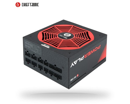 Блок питания Chieftec CHIEFTRONIC PowerPlay GPU-850FC (ATX 2.3, 850W, 80 PLUS PLATINUM, Active PFC, 140mm fan, Full Cable Management, LLC design, Japanese capacitors) Retail