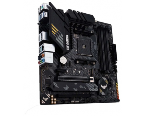 Материнская плата ASUS TUF GAMING B550-PLUS (WI-FI),  Socket AM4, B550, 4*DDR4, HDMI+DP, CrossFireX, SATA3 + RAID, Audio, 2,5Gb LAN, USB 3.2*8, USB 2.0*6, COM*1 header (w/o cable) ATX ; 90MB14G0-M0EAY0