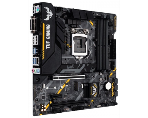 Материнская плата ASUS TUF B365M-PLUS GAMING, LGA1151, B365, 4*DDR4, DP + DVI + HDMI, SATA3, Audio, Gb LAN, USB 3.1*6, USB 2.0*12, COM*1 header (w/o cable), LPT*1 header (w/o cable), mATX ; 90MB11P0-M0EAY0