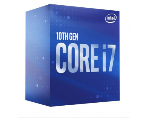 Процессор CPU Intel Core i7-10700F (2.9GHz/16MB/8 cores) LGA1200 BOX, TDP 65W, max 128Gb DDR4-2933, BX8070110700FSRH70