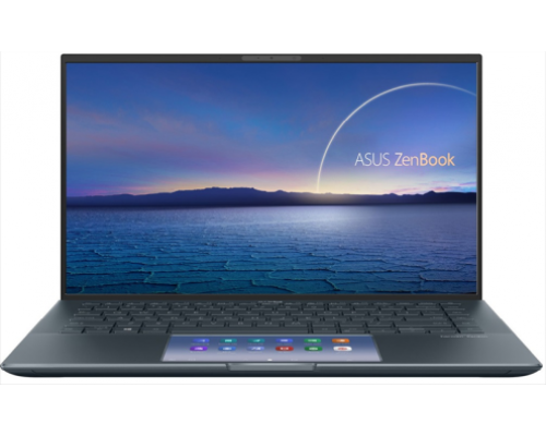 Ноутбук ASUS Zenbook 14 UX435EA-A5022R Intel Core i7-1165G7/16Gb LPDDR4X/1Tb SSD/14,0 FHD  IPS AG 1920x1080/WiFi/BT/ScreenPad 2.0/Windows 10 Pro/1.1Kg/Pine_grey/USB-A to RJ45 gigabit adapter