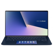 Ноутбук ASUS Zenbook 14 UX434FQ-A5037T Core i7-10510U/16Gb/1Tb SSD/Nvidia MX350 2Gb/14,0 FHD 1920x1080 AG/WiFi/BT/HD IR/Windows 10 Home/1.26Kg/Royal Blue/ScreenPad 2.0/Sleeve+RG45 Gigabit to USB cable                                                  