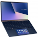 Ноутбук ASUS Zenbook 14 UX434FQ-A5037T Core i7-10510U/16Gb/1Tb SSD/Nvidia MX350 2Gb/14,0 FHD 1920x1080 AG/WiFi/BT/HD IR/Windows 10 Home/1.26Kg/Royal Blue/ScreenPad 2.0/Sleeve+RG45 Gigabit to USB cable