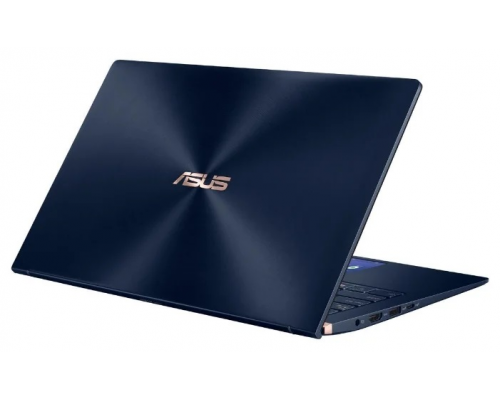 Ноутбук ASUS Zenbook 14 UX434FQ-A5113T Core i5-10210U/16Gb/512Gb SSD/Nvidia MX350 2Gb/14,0 FHD 1920x1080 AG/WiFi/BT/HD IR/Windows 10 Home/1.26Kg/Royal Blue/ScreenPad 2.0/Sleeve+RG45 Gigabit to USB cable