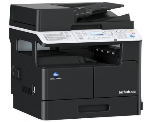 Konica Minolta bizhub 225i (МФУ, A3, 22 ppm, без крышки и ADF, без тумбы, без картриджей, без кабеля питания, замена A8A5021)