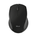 Мышь Trust Wireless Mouse Oni, USB, 1200dpi, Black, подходит под обе руки [21048]