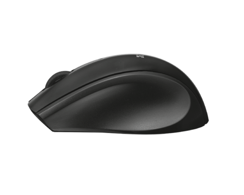 Мышь Trust Wireless Mouse Oni, USB, 1200dpi, Black, подходит под обе руки [21048]