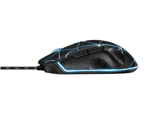 Мышь Trust Gaming Wireless Mouse GXT 133 Locx, USB, 800-4000dpi, Illuminated, PC/PS4/Xbox One, Black [22988]