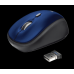 Мышь Trust Wireless Mouse Yvi, USB, 800-1600dpi, Blue, подходит под обе руки [19663]