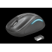 Мышь Trust Wireless Mouse Yvi FX, USB, 800-1600dpi, Illuminated, Black [22333]