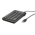 Мышь Trust Keyboard NumPad Xalas, USB, Black [22221]