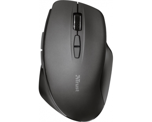 Мышь Trust Wireless Mouse Themo, USB, 800-1600dpi, Black, Black [23340]