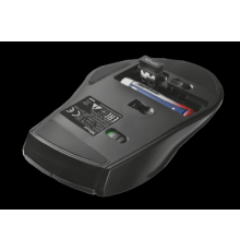 Мышь Trust Wireless Mouse MaxTrack, USB, 800-1600dpi, BlueSpot, Black [17176]                                                                                                                                                                             