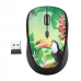 Мышь Trust Wireless Mouse Yvi, USB, 800-1600dpi, Black, подходит под обе руки, Toucan [23389]