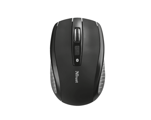 Мышь Trust Wireless Mouse Siano, Bluetooth, 800-1600dpi, Black, подходит под обе руки [20403]