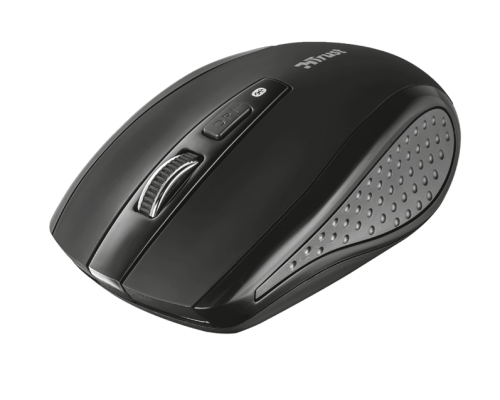 Мышь Trust Wireless Mouse Siano, Bluetooth, 800-1600dpi, Black, подходит под обе руки [20403]