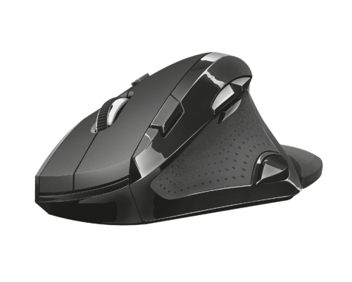 Мышь Trust Wireless Mouse Vergo, USB, 800-2400dpi, Ergonomic, Black [21722]