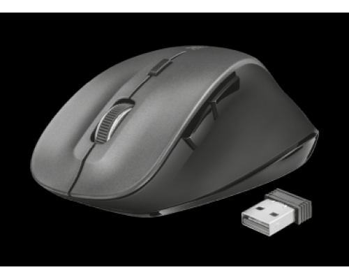 Мышь Trust Wireless Mouse Ravan, USB, 800-1600dpi, Black [22878]