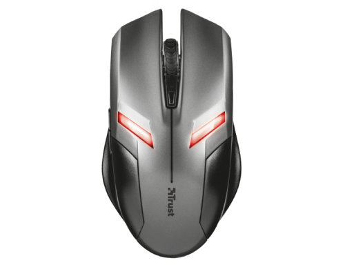 Мышь Trust Gaming Mouse Ziva, USB, 800-2000dpi, Illuminated, Black [21512]