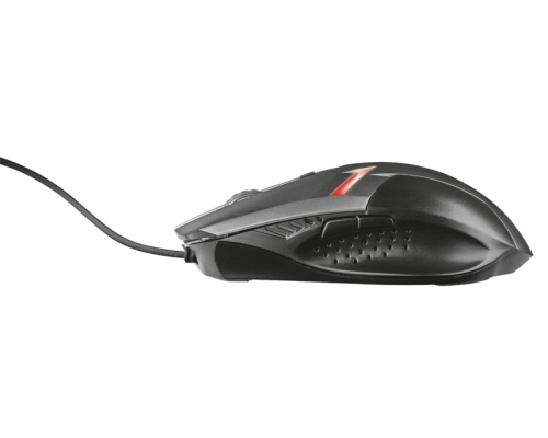 Мышь Trust Gaming Mouse Ziva, USB, 800-2000dpi, Illuminated, Black [21512]