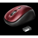 Мышь Trust Wireless Mouse Yvi, USB, 800-1600dpi, Red, подходит под обе руки [19522]