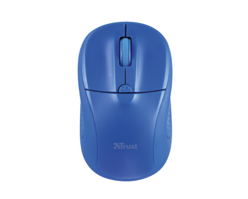 Мышь Trust Wireless Mouse Primo, USB, 800-1600dpi, Blue, подходит под обе руки  [20786]