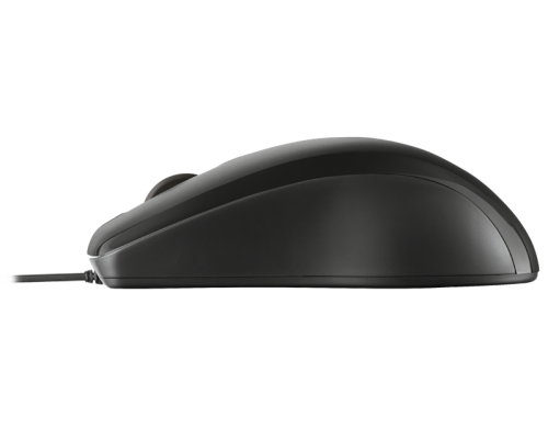 Мышь Trust Mouse Carve, Optical, USB, 800dpi, Black, подходит под обе руки  [15862]