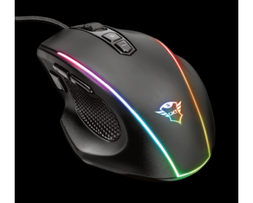 Мышь Trust Gaming Wireless Mouse GXT 165 Celox, USB, 200-10000dpi, Illuminated, 4 Additional Weights (4 gram), Black [23092]