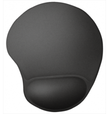 Мышь Trust Mouse PAD Bigfoot, 236x205mm, Microfiber, Material inside - Gel, Black [16977]                                                                                                                                                                 