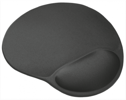 Мышь Trust Mouse PAD Bigfoot, 236x205mm, Microfiber, Material inside - Gel, Black [16977]