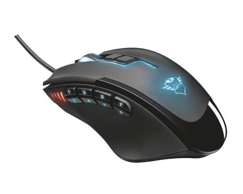 Мышь Trust Gaming Mouse GXT 164 Sikanda, USB, 100-5000dpi, Illuminated, Black [21726]