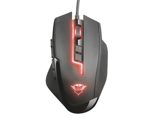 Мышь Trust Gaming Mouse GXT 164 Sikanda, USB, 100-5000dpi, Illuminated, Black [21726]