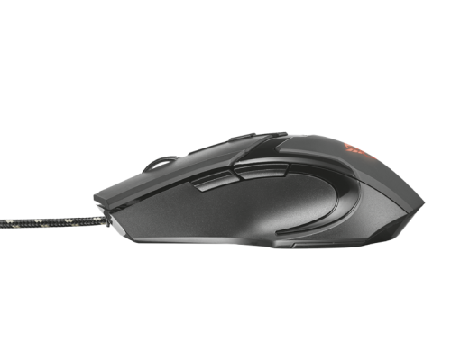 Мышь Trust Gaming Mouse GXT 101 GAV, USB, 600-4800dpi, Illuminated, Black [21044]