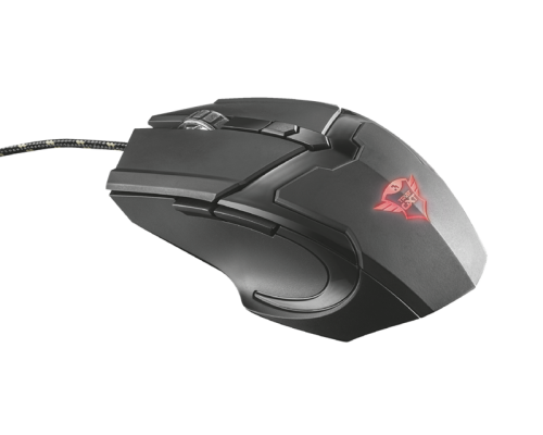 Мышь Trust Gaming Mouse GXT 101 GAV, USB, 600-4800dpi, Illuminated, Black [21044]