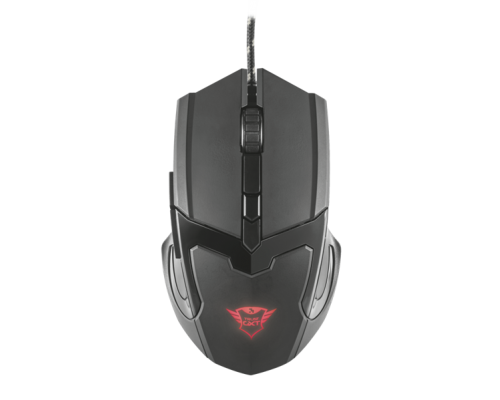 Мышь Trust Gaming Mouse GXT 101 GAV, USB, 600-4800dpi, Illuminated, Black [21044]